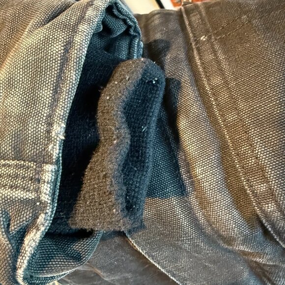 Vintage Carhartt Duck Canvas Chore Coat Jacket Mens Size Large Quilt Lined CQ185 - Picture 10 of 10